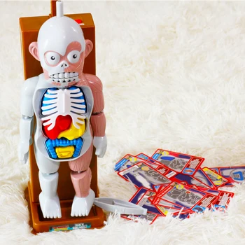 Sudėtinga Klaidingą Vaikų Švietimo Siaubo Manekenas Surinkti Žaislą Kaukolė Organų Susirinkimų Kūrybinis Žaislas