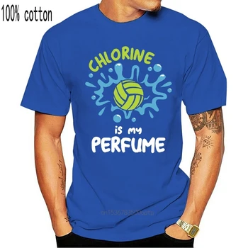 Vyrai t-shirt Plaukikų Plaukimo Baseinas Banglentininkams Banglenčių Chloras Yra Mano Kvepalai Waterpolo marškinėlius Moterims marškinėliai