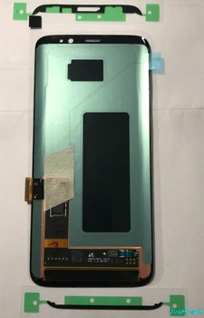 Originalus Samsung Galaxy S8 S8 plius G950f G950 G955 G955F Defektas Lcd Ekranas Jutiklinis Ekranas skaitmeninis keitiklis Su Rėmu Super AMOLED