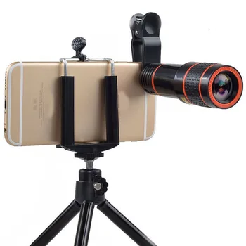 Profesionali Techninė Artinimo Išorės Universalus Teleskopas Nuotrauka Įrašą Mobiliojo 12X Optinis Priartinimas Telefono Fotoaparato Objektyvas