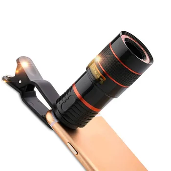 Profesionali Techninė Artinimo Išorės Universalus Teleskopas Nuotrauka Įrašą Mobiliojo 12X Optinis Priartinimas Telefono Fotoaparato Objektyvas