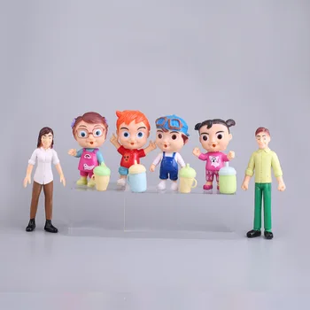 12pcs/set 2020 Anime Cocomelon Veiksmų Skaičius, Žaislų PVC Modelis Lėlės Cocomelon žaislai Vaikams, Kūdikiams Dovana