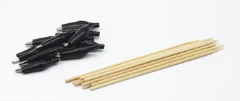 Karinio Modelio Spalva Įrašą 20 Lazdos Plieno dažyti įrašą Su bambuko lazda Raštas