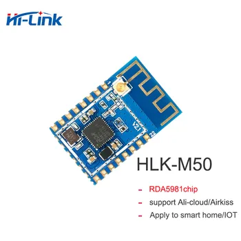 Nemokamas pristatymas 2vnt/daug pigių HLK-M50 RDA5981 pakeisti esp8266 bevielio ryšio modulis pigiau serijos wifi modulis