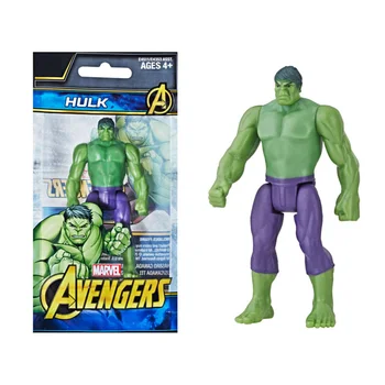 4pcs/rinkiniai Marvel Keršytojas Super Herojus Žaislai Hulk Kapitonas Amerika Geležinis Žmogus 