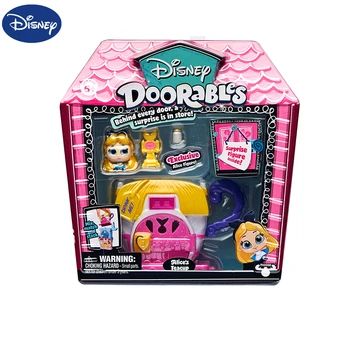 Disney Doorables Duomenys Žaislai Lankstymo Pasakų Namas Užšaldyti Elsa Anna Olaf Snieguolė Rapunzel Lėlių Kolekcija Vaikams Mergaitėms Dovanų