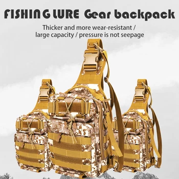 Nešiojamų Daugiafunkcį žvejybos kuprinė suvilioti krepšys žvejybos krepšys, atsparus vandeniui buzz bar žvejybos atvejis/spręsti maišelį, Žvejybos Reikmenys Pack