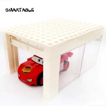 Smartable Garažas su Riedėjimo Durų SS Dalių Kūrimo Blokus Žaislai Vaikams 