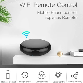 Smart Bevielis WiFi-infraraudonųjų SPINDULIŲ Nuotolinio valdymo pultelis Tuya/Smart Gyvenimo WiFi Spindulių Nuotolinio Valdymo Oro Kondicionierius TELEVIZIJA 