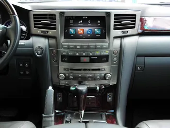 13.6 colių Automobilinis Multimedia DVD grotuvas, LEXUS LX570 2007-Autoradio Stereo GPS Navigacijos Suderinama Su Carplay