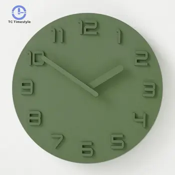 Sieninis Laikrodis Kambarį Modernus Minimalistinio Atmosferą Miegamajame Išjungti Namų Kūrybinė Asmenybė Restoranas Sieniniai Laikrodžiai