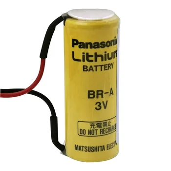 5vnt BR PLC Baterijos BR-A 3V Ličio-jonų Baterija W/kištukas Panasonic