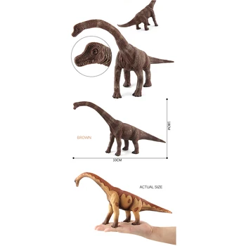 Didelio Dydžio Dinozaurai Modelis Žaislai Brachiosaurus Brontosaurus Veiksmų Skaičius, Dinozaurų Gyvūnų Žaislai Duomenys Vaikams Namų Dekoro Rinkti