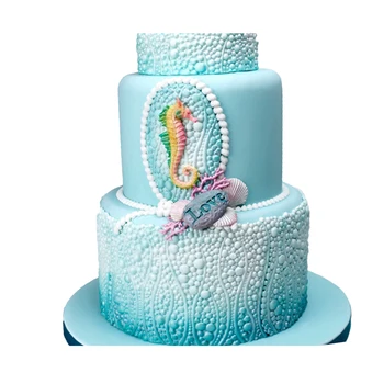 SHENHONG Perlai jūros Dumblių Silikono Minkštas Pyragas Pelėsių Gimtadienio Burbuliukai Modelis Šokoladiniai Saldainiai, Cukraus Pasta Amatų Dekoravimo Pelėsių