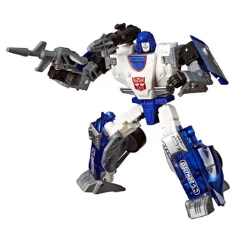 Hasbro Transformers Apgulties Cybertron Earthrise Mirage Deluxe Transformacijos Desformation Autobot Robotas Veiksmų Skaičius, Modelį, Žaislai