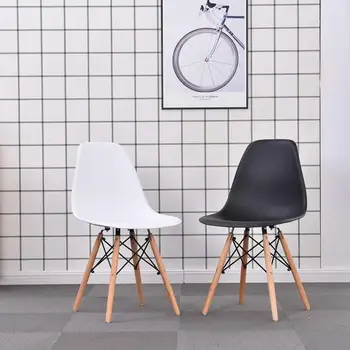 4Pcs/Set Skandinaviško Stiliaus Baro Kėdės Modernus Paprastumas Kėdės, Virtuvės Baras, Pusryčių Baro Kėdžių, Namų Baldai, Valgomojo Kėdės HWC