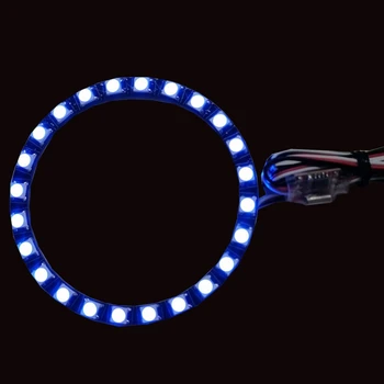 3 Spalvų HD Šviesią Naktį Skrydžio Uodega Sparno LED Skrydžio Šviesos Juostelės 70mm EPF RC Lėktuvo Fiksuoto sparno RC FPV Tranai Plokštumos Modeliai