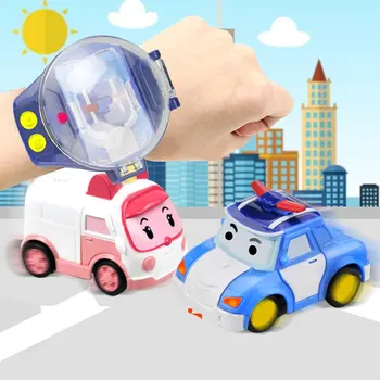 OCDAY RC Mini Automobilių Animacinių filmų Svorio Jutikliai Nuotolinio Valdymo Žaislas Automobilis su Įkraunama Žiūrėti Vaikų Žaislas Berniukams, Mergaitėms Dovanų Naujus