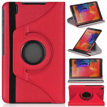 Skirtuko Pro 8.4 SM-T320 360 Laipsnių Besisukantis PU Odos Flip Cover Case For Samsung Galaxy Tab Pro 8.4 SM-T320 T321 T325 Tablet Atveju