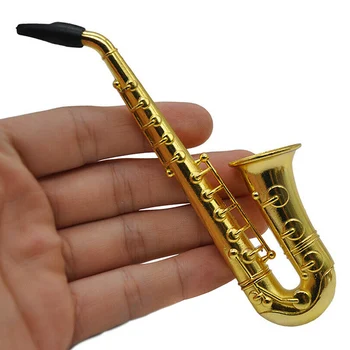 Mini Saksofonas Formos Rūkymas Vamzdžių Lydinio Aukštos Kokybės Nešiojamų Vamzdžio Ilgis 97mm 66CY