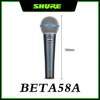 Originalus Shure BETA58A Laidinio Profesinės Vokalinis Mikrofonas Cardioid Dinaminis Mikrofonas