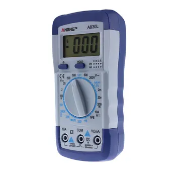 Kišeninis Skaitmeninis Multimetras Avometer Pasipriešinimo Grandinė Testeris Voltmeter Ammeter Ohmmeter LCD Multimetras Matavimo Įrankis