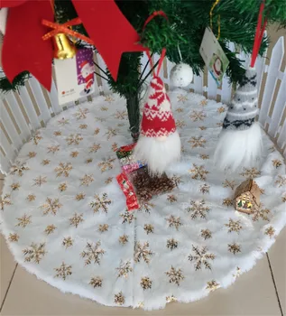 78cm Kalėdų Eglutė Sijonas Pliušinis Kilimėlis Faux-Fur Namuose Kalėdos Grindų Dekoro Ornamentą Šalis JAV Kalėdų utenciles