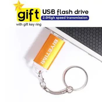 Biyetimi Usb Flash Drive 64gb C Tipo Realias galimybes Spalvinga Mažos Smart 8GB 16GB 32GB Memory Stick Pen Ratai Pendrive