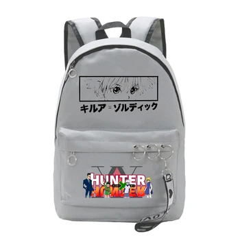 Hunter X Hunter Anime Merginos Kuprinė Killua Zoldyck Devil Eye Mokyklos Maišeliai Paauglių Mergaičių Kawaii Anime Kelionės Kuprinės Krepšys