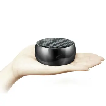 Metalo Portable Bluetooth Garsiakalbiai, Belaidės Mini Soundbar Muzikos Garso TF FM Stereo Garso Belaidžio Blue Tooth Garsiakalbis