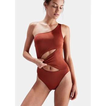 Vienos dalies maudymosi kostiumėlis Moterims Vieną Petį, maudymosi Kostiumėliai, Iškirpti Maudymosi Kostiumą Slim Monokini Maudymosi Kostiumas Moterims Seksualus maudymosi kostiumėlį 2020 m.