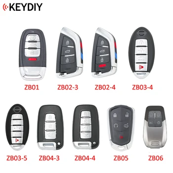 KEYDIY Universalus Smart Klavišą ZB02-3 ZB03 ZB04 ZB05 ZB06 ZB01 už KD-X2 KD900 Mini KD Automobilio Raktas Nuotolinio Tilptų Daugiau nei 2000 Modelių