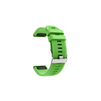 Silikono Watchband Dirželis Garmin Fenix 5/6/5Plus Smart Žiūrėti 22mm Greito Atleidimo Apyrankės Apyrankės už Pirmtakas 935 945