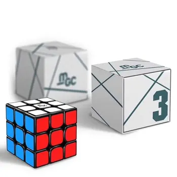 Yongjun MGC Magnetinio Kubas 3x3x3 MGC Magija Greitis Kubą 3x3 Puzzle Game Cubo Magico Čempionatas Magnetai 3 3 Kubas