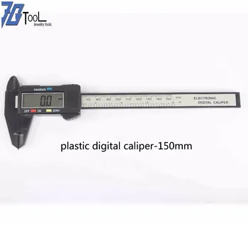 100mm/150mm 6 colių LCD Skaitmeninių Elektroninių Suportas Vernier, 10 mm/20mm Storio Matuoklis Mikrometro Matavimo Įrankis