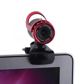 Usb kamera, USB 2.0 12M Pikselių Clip-on Kamera, Web Kamera HD 360 laipsnių Besisukantis Stovo Pastatytas Mikrofonas PC kameros dangtelį