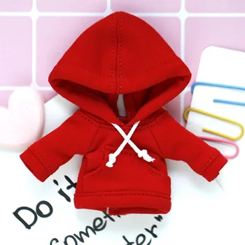 Ob11 kūdikių drabužiai Molly veiksmų versija BJD body9 TGS kietas bodywear raišteliu kišenėje sporto hoodie lėlės drabužių priedai