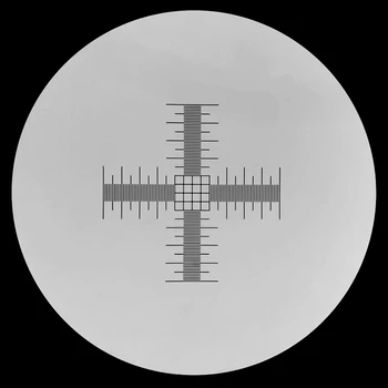 926 0.01 Mm Fotoskaidrių Tinklelis Kalibravimo Logaritminės Liniuotės Kryžiaus Daugiafunkcinis Mikroskopo Įjungimas Valdovas Objektinio Staliuko