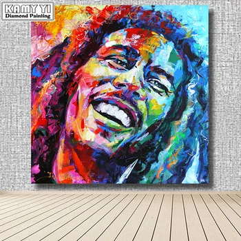 Bob Marley Portretas 5d 
