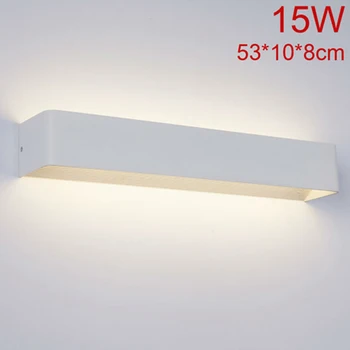 Modernus Minimalistinis LED Sieniniai Šviestuvai Aliuminio Miegamojo, Naktiniai staleliai, Lempa Kūrybos Vonios kambarys led Žibintai, 6W/14W led vidinis sieninis Apšvietimas
