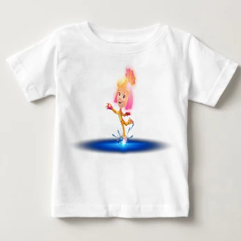 2020 m. Mergina Rusijos Animacinių filmų Į Fixies Print T Shirts Sraigė mažų Vakarų Vaikų Komiksų Tee Vaikas Mados Drabužių baby girl viršūnes MJ