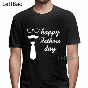 Harajuku T-Marškinėliai, Unisex Laimingas tėvo Diena vyriški marškinėlius Kietas Juokinga Geriausias Tėtis Atspausdintas Trumpas Rankovės marškinėliai Topai Tees Streetwear