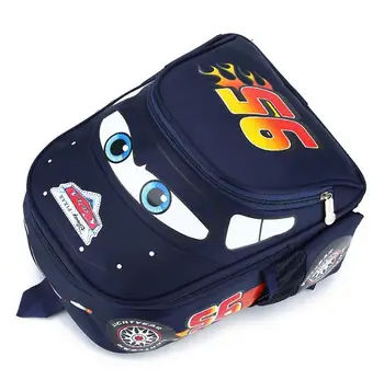Disney automobilių cartoon vaikų Darželis maišelį moksleivių kuprinės berniukas knygos krepšys, atsparus vandeniui bookbag kuprinė