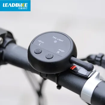Leadbike Lazerio Dviračių Galinis Žibintas 64 LED USB Įkrovimo užpakalinis Žibintas Su Belaidžio Nuotolinio valdymo Dviratį Posūkio Signalus Saugos Įspėjamoji Lemputė