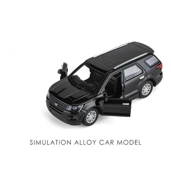 Nemokamas Pristatymas Naujos 1:36 Ford Explorer Lydinio Automobilio Modelį Diecasts & Žaislinės Transporto Priemonės Žaislinius Automobilius Vaikas Žaislai Vaikams Dovanos Berniuko Žaislas