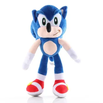 Karšto Žaidimas Sonic the Hedgehog Pakabukas Anime ir Animacinių filmų Maišelį Keychain 19cm PP Medvilnės Stuffied Pliušinis Žaislas Lėlės Kalėdų Dovanos