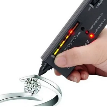 Profesinės Deimantų Testeris Akmuo Perlas Selektorių Didelis Tikslumas Papuošalai Žiūrovais Įrankis LED Diamond Indikatorius Bandymo Pen