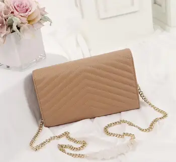 Prabanga moterų odos rankinės dizaineris ikrai odos grandinės mini krepšys moterų nekilnojamojo odos maišas 2020 paštininkas krepšys