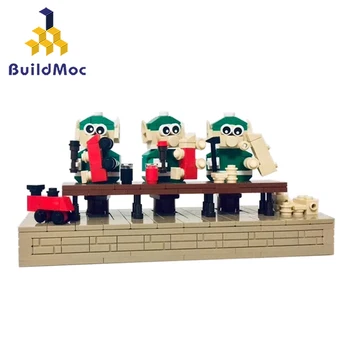 BuildMoc Idėjų Žaislai SS Kūrėjas Elf Seminaras Trys Nykštukai Duomenys Workbench 