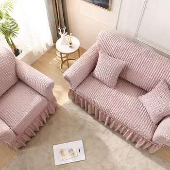 Bubble wrap pilnas draudimas sofa cover sofos pagalvėlės elastingos kėdė padengti sofa padengti su porankiu apsaugoti slipcover